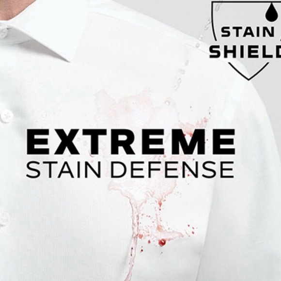 Van Heusen Big & Tall Stain Shield Dress Shirt SZ 18 2XL NWT - Picture 5 of 5